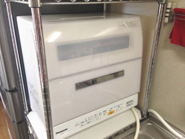 パナソニック 食器洗い乾燥機 NP-TR8-W　設置完了