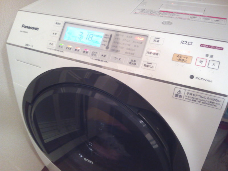 パナソニック・ドラム式洗濯乾燥機NA-VX8600