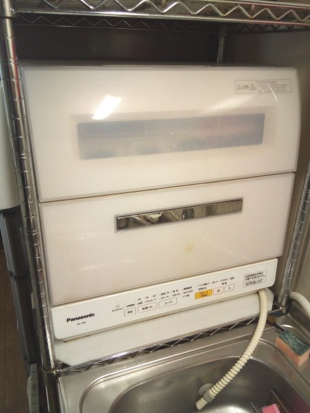 パナソニック・食器洗い乾燥機NP-TR8-W