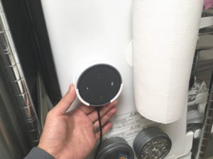 Echo Dot＠食洗機側面