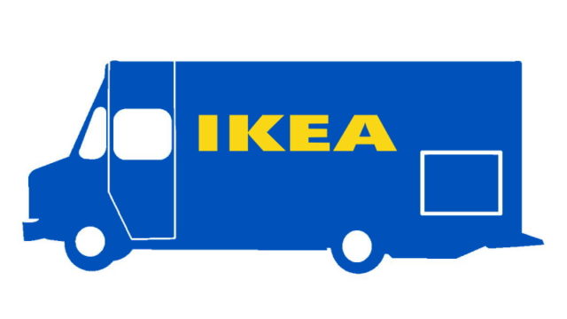 IKEAトラック・イメージ