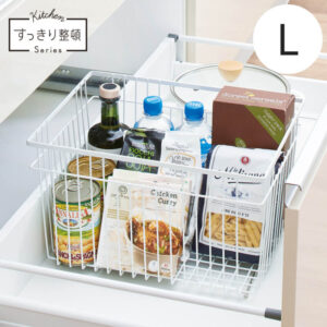 ファビエ スタッキングバスケットL すっきり整頓シリーズFavie 天馬