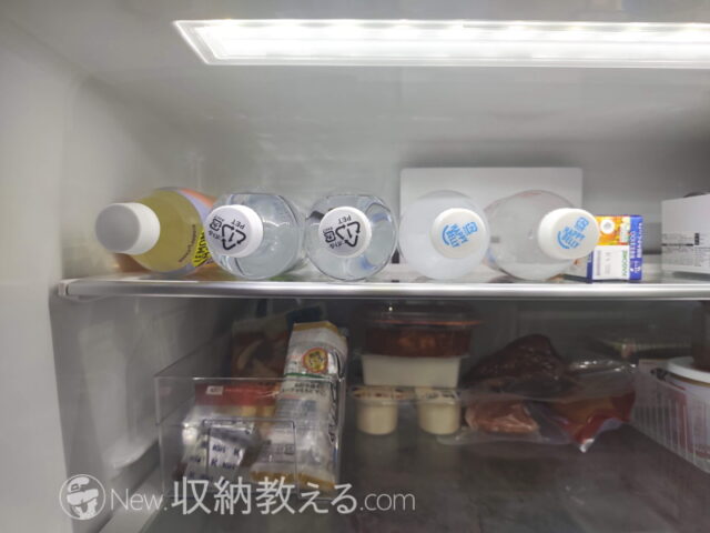 我が家の冷蔵庫の最上段には炭酸水を常備している