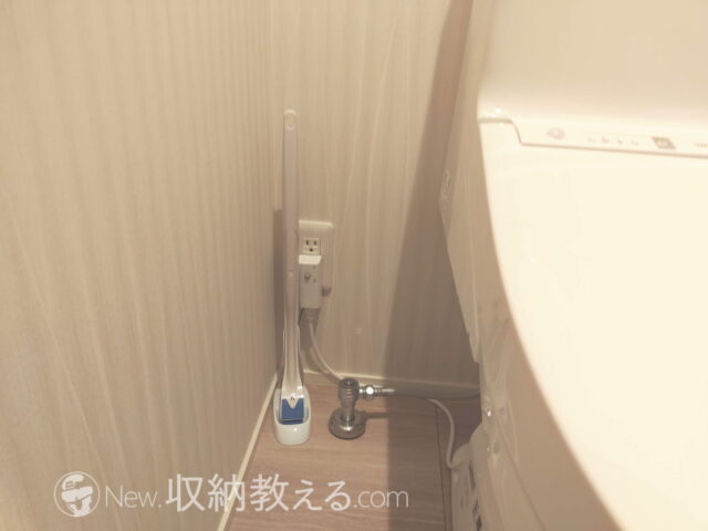 スクラビングバブル 流せるトイレブラシ@我が家のトイレ