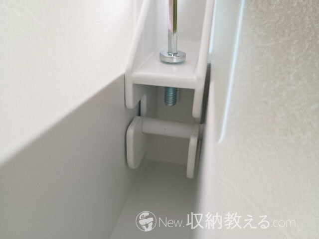 山崎実業・ウォール折り畳み物干し竿ホルダー2個組 石こうボード壁対応tower（タワー）はストッパー付きで安心