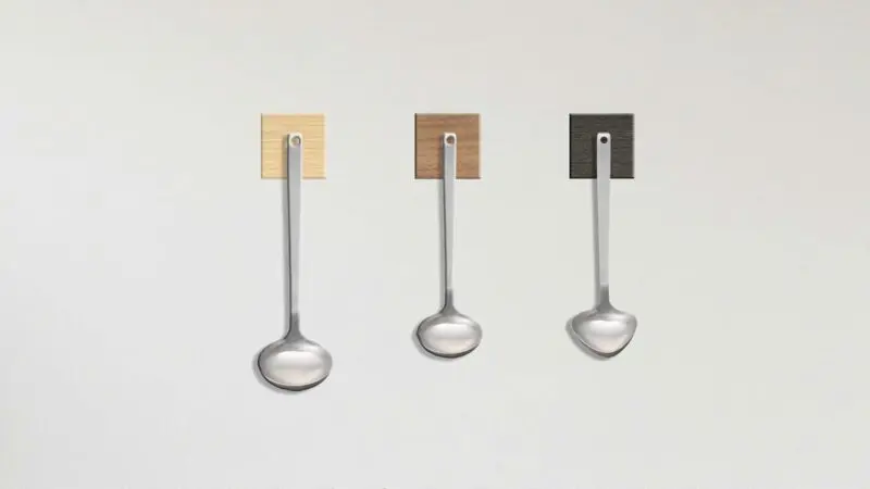 TATSU-CRAFT（タツクラフト） Bosk バスク マグネット フリーフック 101 NA ナチュラル 調理器具 磁石 フック 収納 キッチンツール マグネット収納 キッチン 壁掛け 整理整頓 おしゃれ スリム コンパクト 日本製