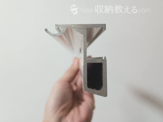 アルメタックス・ウォールシェルフはすべてアルミでできている！ 
