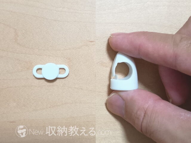 エルオー「マグネット補助板付き歯ブラシホルダー」とプラス「強力ミニマグネット フックタイプ」の比較
