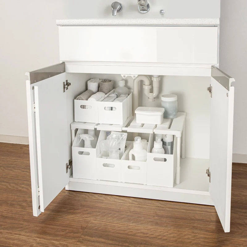 縦横伸縮 洗面下ラック（CH01）ニトリ