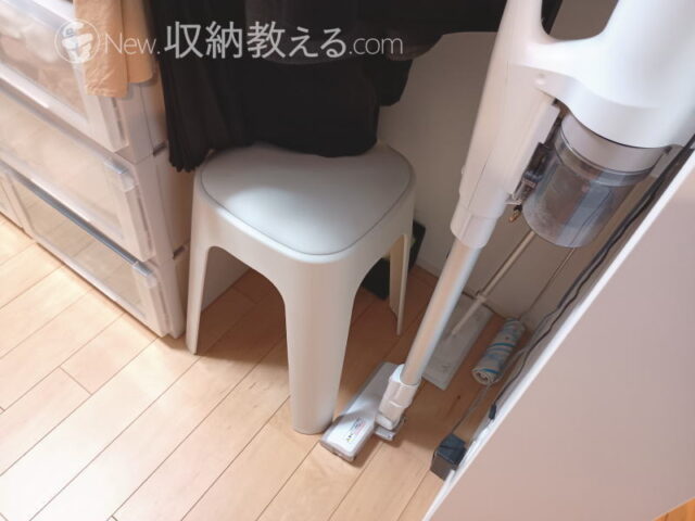 bon moment(ボンモマン)「スタッキングスツール」@ウォークインクローゼット