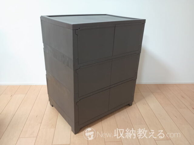 JEJアステージ・壁付デコニー シーヴォ ワイド3段　見た目よし、ホコリも防げる